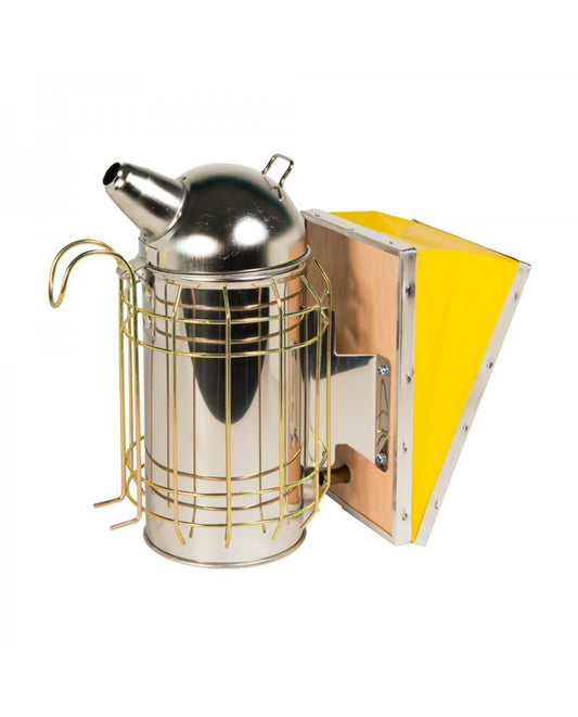 Affumicatore per apicoltura d10 acciaio inox con protezione